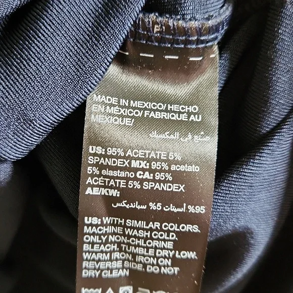 🎁Chicos Travelers Collection Asymmetrical Top sz XL - Picture 7 of 8